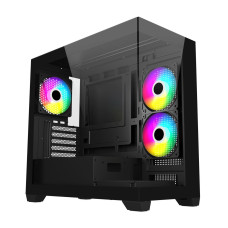 Case ATX midi tower FSP S340, (без БП), black