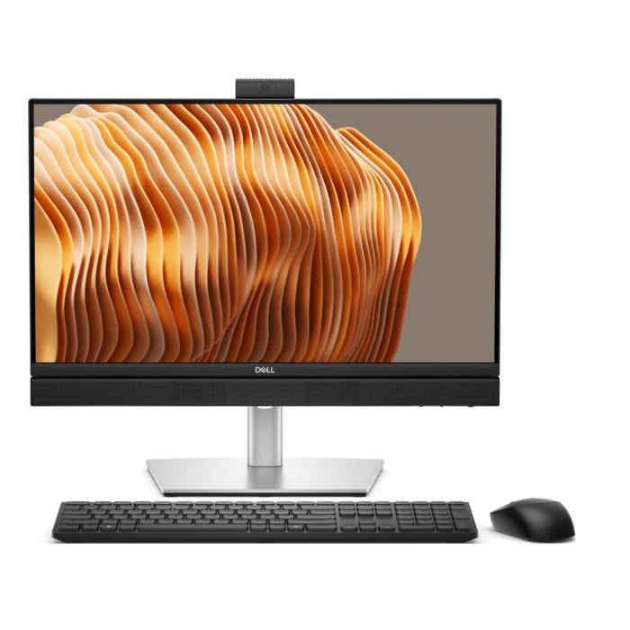Моноблок Dell/Pro 24 All-in-One Plus QB24250/3г/Core Ultra 7/265/2,4 GHz/16 Gb/SSD/512 Gb/No ODD/Graphics/Arc Xe/256 Mb/Windows 11/Pro/64/23.8 ''/Full