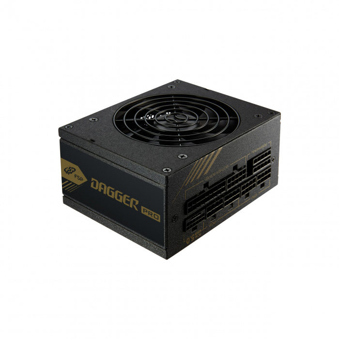 БП FSP DAGGER PRO 850W, SDA2-850, 850W, 80 PLUS Gold, Full Modular, compliant with SFX12V V3.3, PCIe 5.0,Black,Retail<br>328534