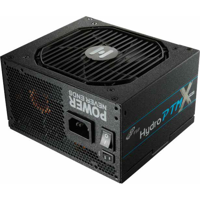 БП FSP Hydro PTM X PRO ATX3.0, HPT3-1000M Gen5, 1000W, 80 PLUS Platinum,Full Modular,ATX12V V3.0,PCIe 5.0,Black,Retail<br>328528