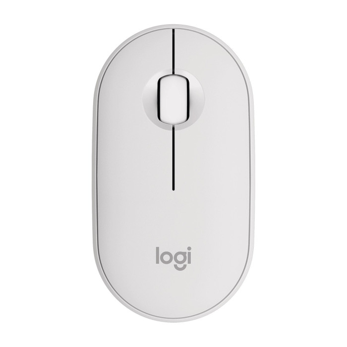 Mouse Logitech Pebble 2 M350S, 4000 dpi, 1AA, BT, White