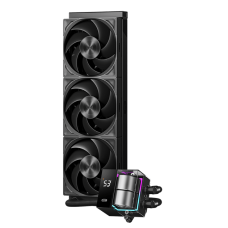 Водяное охлаждение для CPU PCCooler DS360Pro Digital BK, ARGB, TDP 310W, 3x120см, LGA Intel/AMD Черн 36932