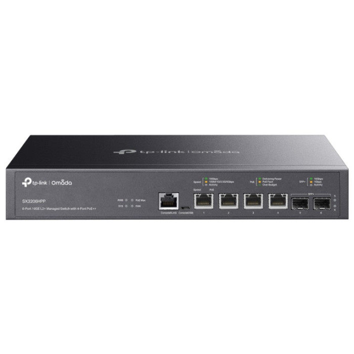 Коммутатор TP-Link/SX3206HPP/6 port/10Base-T<br>251090