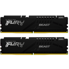 Оперативная память 32GB Kit (2x16) DDR5 5200MHz Kingston FURY Beast Black XMP CL40 KF552C40BBK2-32