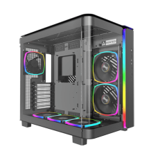 Корпус Montech KING 95 PRO (B) ATX/Micro-ATX/Mini-ITX 2xUSB3.0 1xType-C 1xAudio 1xMic Черный