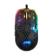 Mouse XTRFY MZ1, Optical 16000 dpi, USB, black 189145