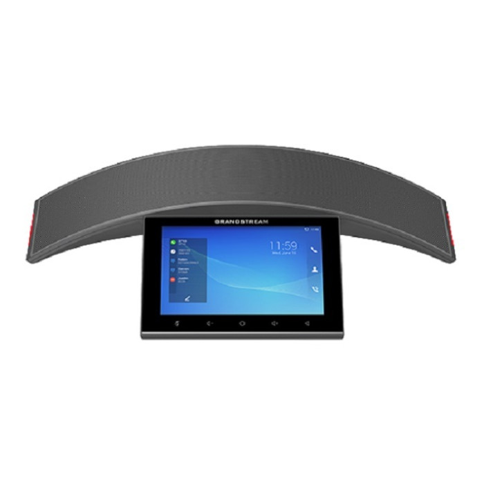Grandstream GAC2570, Enterprise Conference Phone, Android OS, 12-party conferences, 12 omnidirectional microphones with , PoE+, Wi-Fi 6, Bluetooth 5.0