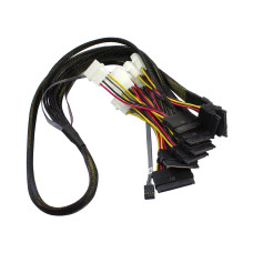 Cable SAS, ACD ACD-60006-JP, Slimline SASx8 (SFF8654) - 8x U.3 Direct, 1m 199475