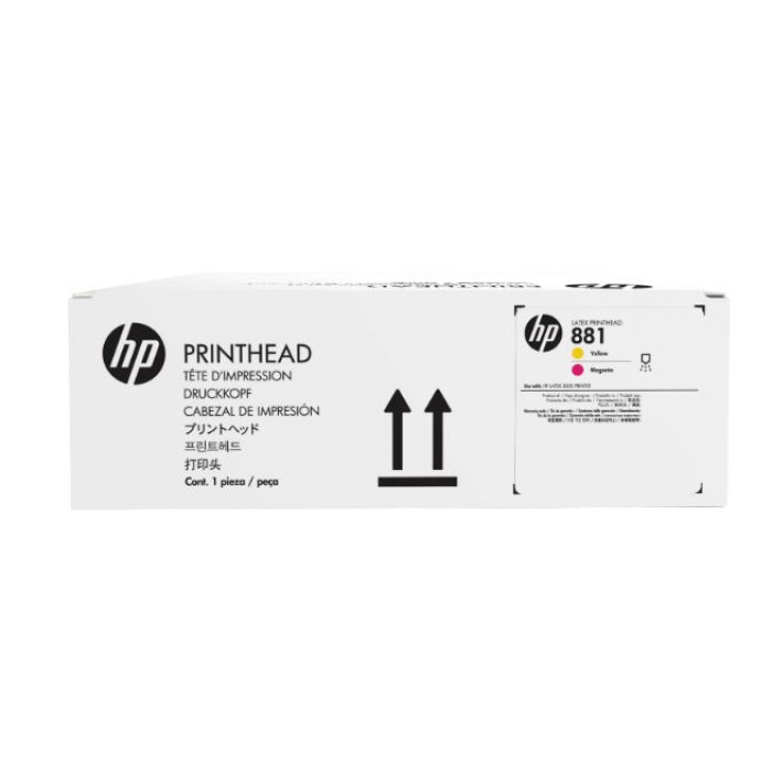 Печатающая головка HP Europe/CR327A/Латексный/Пурпурный и желтый/№881