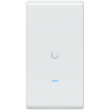 Ubiquiti U6-Mesh-Pro-EU Indoor/outdoor WiFi 6 AP with 4 spatial streams, an integrated super antenna, and a gigabit passthrough port<br>