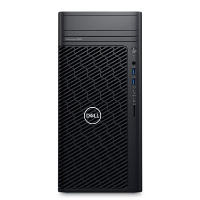 Рабочая станция Dell/Precision 3680 CTO Base/Tower/3г/Core i7/14700/2,1 GHz/32 Gb/PCIe NVMe SSD/1024 Gb/No ODD/GeForce/T1000/8 Gb/Windows 11/Pro<br>245523