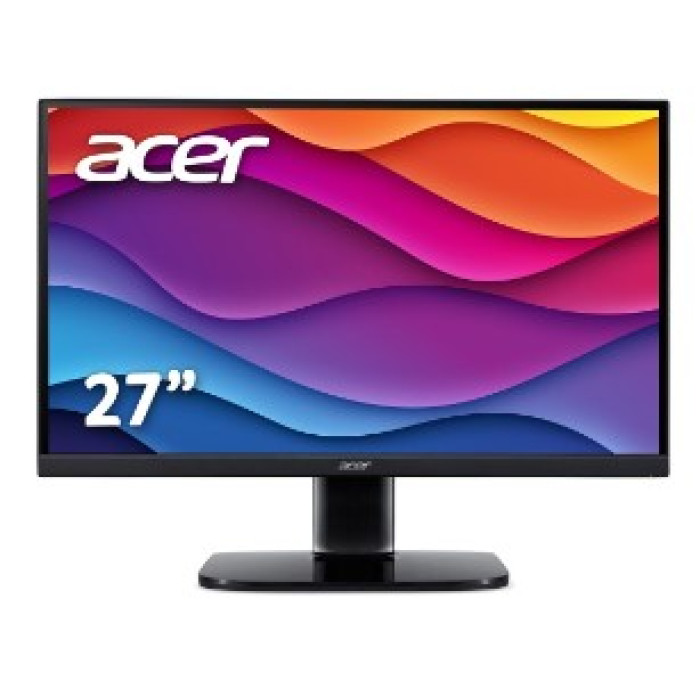 Монитор Acer/KA272UEbmiipx/27 ''/QHD/2560x1440 Pix/2xHDMI DP MM Audio out FreeSync EU MPRII Black/1 мс/250 ANSI люм/1000:1/100 Hz