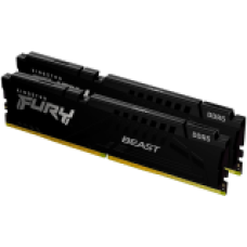 Kingston DRAM 32GB 5200MT/s DDR5 CL36 DIMM (Kit of 2) FURY Beast Black EXPO<br>