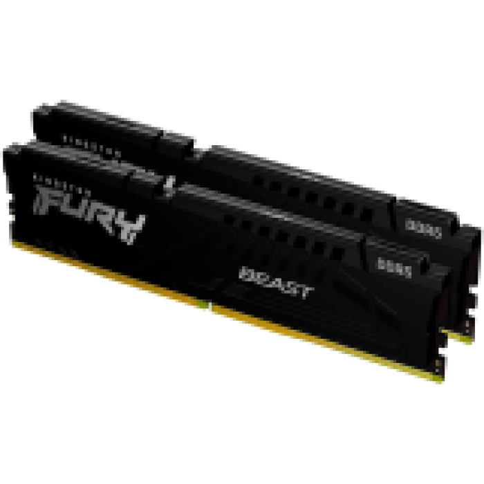 Kingston DRAM 32GB 5200MT/s DDR5 CL36 DIMM (Kit of 2) FURY Beast Black EXPO<br>