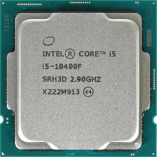 Процессор Intel Core i5-10400F 2,9GHz (4,3GHz) 12Mb 6/12 Core Comet Lake 65W FCLGA1200 Tray
