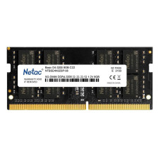 Модуль памяти для ноутбука 8Gb Netac Basic, NTBSD4N32SP-08, DDR4 SO-DIMM, 3200Mhz, C22 30201