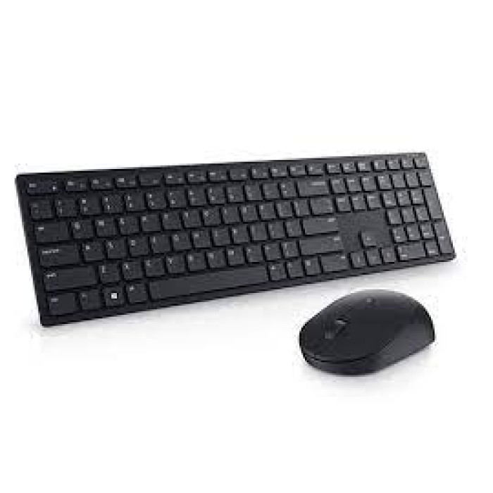 Клавиатура Dell/Pro Wireless Keyboard and Mouse - KM5221W - US International (QWERTY)/USB<br>218844