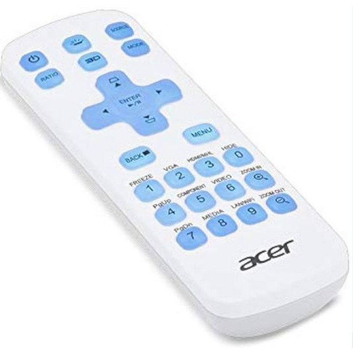 Дистанционное управление Acer/JB2/Remote Controller 25 keys, white, enter, Backlight stand-alone package 236563