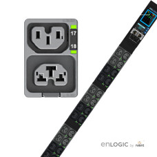 Блок распределения питания HPE/Enlogic by nVent G3 Metered 3-phase 22kVA/Outlets (36) C13 (12) Combo C13/C19 PDU for HPE<br>252592