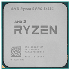 Процессор AMD Ryzen 5 PRO 5655G 3,9ГГц (4,4ГГц Turbo) AM4 6/12 L2 3Mb L3 16Mb 65W OEM 100-000001513