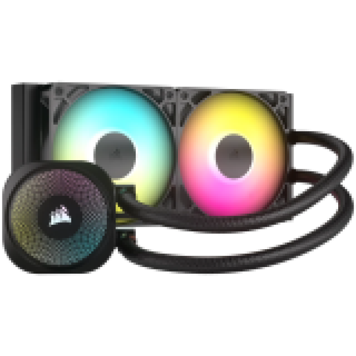 CORSAIR NAUTILUS 240 ARGB, 240mm Radiator, Liquid CPU Cooler<br>