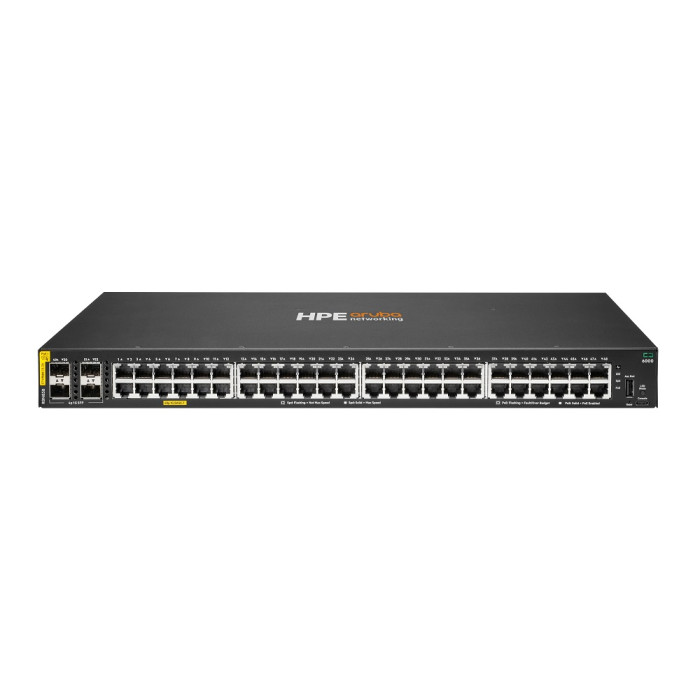 Коммутатор HPE/Aruba Networking CX 6000 48p 10M/100M/1G Class4 PoE 4p SFP 1G 370W Switch 255066
