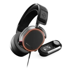 Наушники-гарнитура игровые SteelSeries Arctis Pro + GameDAC 61453 черный<br>Тип подключения : Проводное
    Тип оборудования: Гарнитура
    Импеданс, Ом : 32
    Минимальная частота наушников, Гц : 10
    Максимальная частота наушников, кГц : 40
    Интер