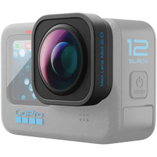 Модуль объектива GoPro Ultra Wide Lens Mod AEWAL-001<br>Запечатлейте больше в каждом кадре с высочайшим уровнем стабилизации видео. Премиальный сверхширокоугольный модуль объектива серии Hero Black расширяет поле зрения HERO13 Black (FOV) до 177° — на 36%