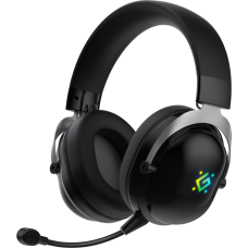 Наушники-гарнитура беспроводные Defender Sabotauge BT/2.4G черный<br>Игровая гарнитура в двух вариантах цветов с проводным и двумя вариантами беспроводного подключения (BT и 2.4G). Съемный микрофон с возможностью отключения, время работы до 40 часов, удоб