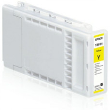 Картридж струйный Epson C13T69340N Yellow 350ml, SC-T3000/T5000/T7000/ЖЕЛТАЯ НАКЛЕЙКА