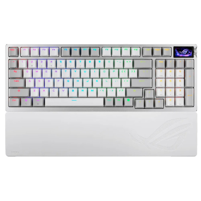 Клавиатура ASUS M901 ROG AZOTH 96 HE/WHT/HFXV2/RU/ABS//KB ROG HFX