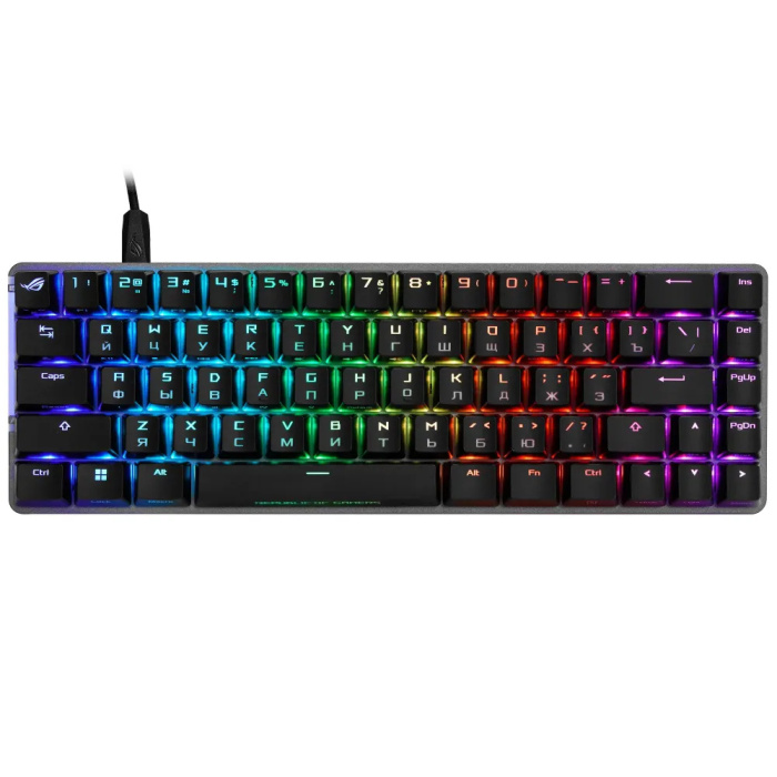 Клавиатура M605 ROG FALCHION ACE HFX/HFX/RU/PBT//KB,ROG HFX MAGNETIC,PBT