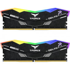 Комплект модулей памяти Team Group T-Force Delta RGB 64Gb (32x2) DDR5 6000MHz, CL38, 1.3V, FF7D564G6000HC38JDC01, RTL<br>329204