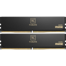 Комплект модулей памяти TeamGroup Team T Create Expert DDR5 32Gb (16x2), 6400MHz, CL40, CTCED532G6400HC40BDC01, Black<br>331617