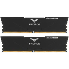 Комплект модулей памяти TeamGroup Team T Force Vulcan DDR5 64Gb (32x2), 6000MHz, CL38, FLBD564G6000HC38ADC01, Black<br>331628