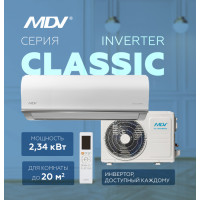 Комплект вн. Блок MDSC-07HRDN8-IK Inv+ наруж блок MDOC-07HDN8-IK