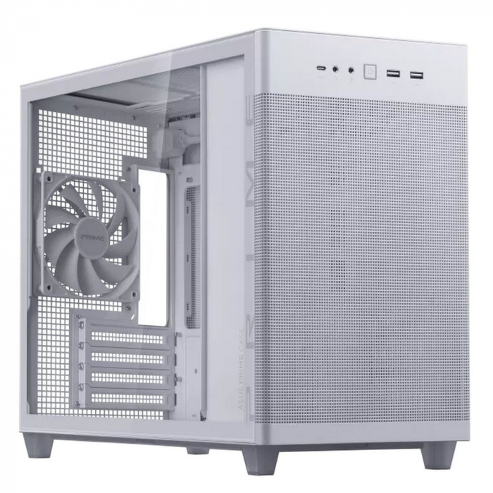 Корпус ASUS Prime AP201, Micro tower case with Tempered Glass, with support for 360 mm coolers, graphics cards up to 338<br>305808
