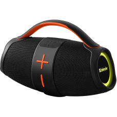 Портативная колонка Defender Beatbox 24 черный Портативная акустическая Bluetooth 5.3 система со встроенным MP3-плеером и FM-тюнером. Поддержка флеш накопителей и карт памяти microSD. Благодаря функции TrueWireless может объединяться в кластер с аналог
