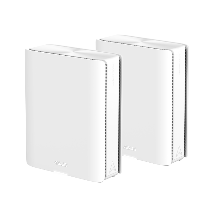 Маршрутизатор ASUS ZenWiFi BQ16 (W-1-PK) BE25000, Quad Band WiFi7 (802.11be),Dual 10G ports,Smart Home Master,VPN,AiMesh