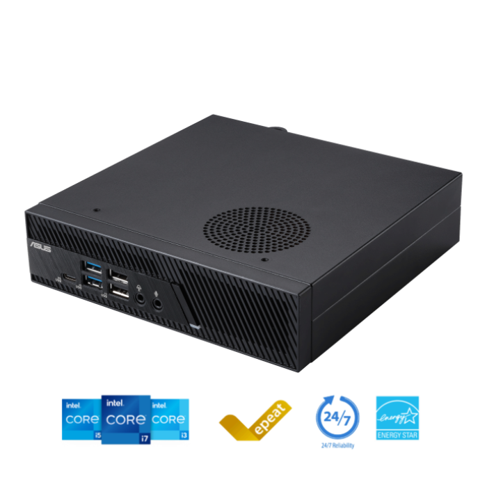 Mini PC Asus PB63-B-B3105MH Intel Core™ i3 14100, 2xDDR5, M2 Nvme, SATA, LAN 1Gb, USB, DP, WIFI6<br>325890