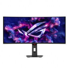 Монитор ROG Strix OLED XG34WCDG,34quot;,1800R,21:9,WQHD 175Hz,0.03ms,250cd,1.5M:1,DP,4xHDMI,USB hub,USBC 15W