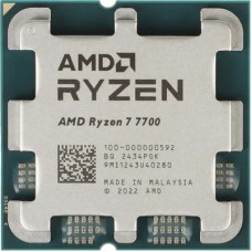 Процессор AMD Ryzen 7 7700, AM5, 8C/16T, 3.8GHz base, 5.3GHz Turbo, L3 32Mb, 100-000000592, Tray<br>330310