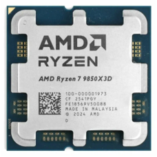 Процессор AMD Ryzen 7 9850X3D, AM5, 4.7GHz base 5.6GHz Turbo, 96Mb L3, 8C/16T, 100-000001973, TRAY