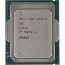Процессор Core Ultra 5 235, 14C/14T, base 3.4GHz, 5GHz Turbo, 24Mb L3, TDP65W, AT80768063F6