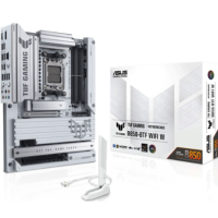 Сист.плата ASUS TUF GAMING B850-BTF WIFI W, B650, AM5, 4xDDR5, 2xPCI-E x16, PCI-Ex1, M2, SATA,HDMI,DP, WIFI7, WHITE, BOX