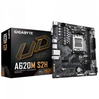 Сист.плата Gigabyte A620M S2H, A620, 2xDDR4, PCI-E4 x16, 1xPCI-E x1, 1xM.2, 4xSATA, HDMI, LAN1GbE, BOX<br>331501