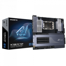 Сист.плата Gigabyte W790 AI TOP 1.0 2B, W790, LGA4677, 8xDDR5, 5 x PCI Express x16, 4 x M.2, 8 x SATA, Wi-Fi 7 BE200NGW<br>332869
