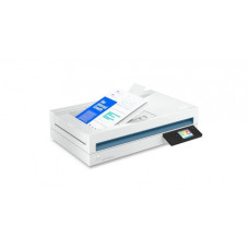 Сканер планшетный HP SJ Pro N4600 fnw1 20G07A, А4, 40 стр/80 изоб/мин, 6000 стр/день, ADF, Duplex однопрох, LAN,USB,WIFI