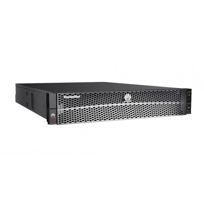 СХД HUAWEI OceanStor 5220V6-S-L-96G-AC (2U, 12*3.5 SAS, Dual Controllers, 96GB Cache, 8*1GE, 4*10GE SFP+, 02356FSB)<br>329221