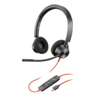 Наушники Poly/Blackwire 3320 Stereo USB-C Headset +USB-C/A Adapter 242436